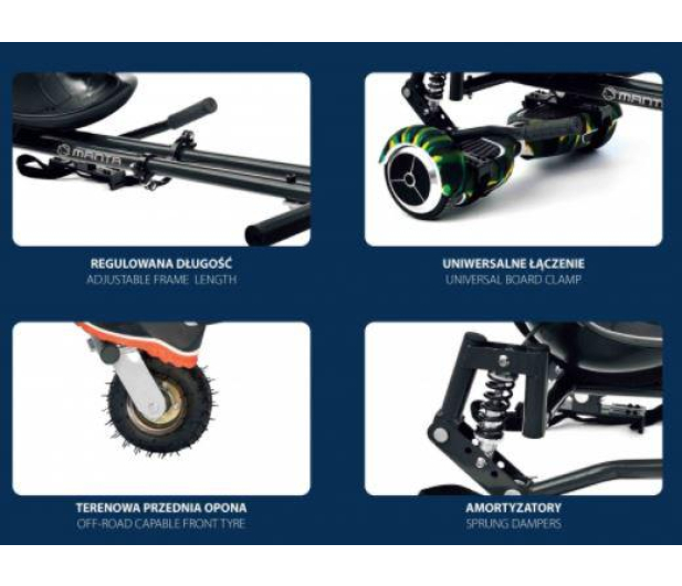 Manta MSB9025 Spider PRO GoCart - 1389601 - zdjęcie 3